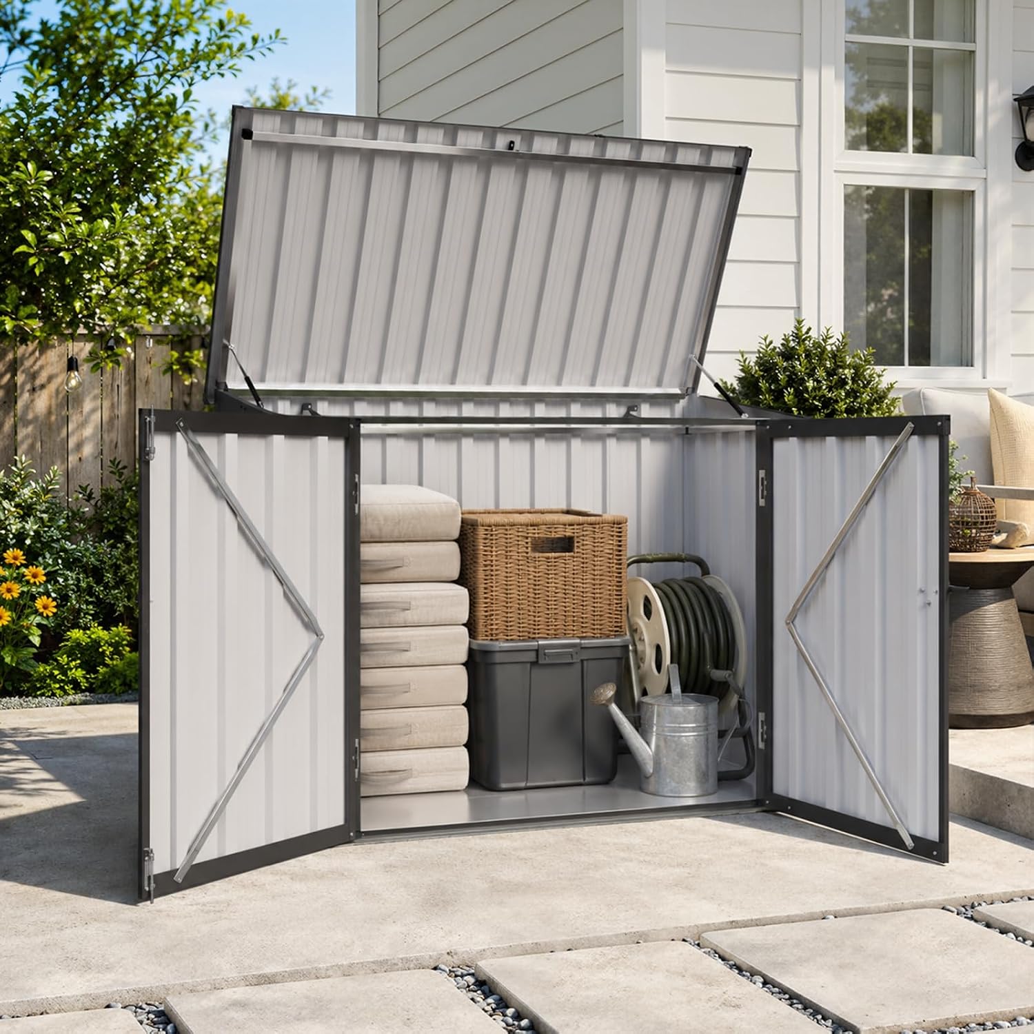 Aoxun Outdoor Storage Cabinet
