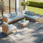 Aoxun 8-Piece Wicker Patio Furniture Set - B0GT3VF211 - Image 2