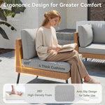 Aoxun 8-Piece Wicker Patio Furniture Set - B0GT3VF211 - Image 3