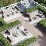 Aoxun 8-Piece Wicker Patio Furniture Set - B0GT3VF211 - Image 4