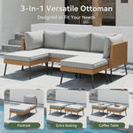 Aoxun 8-Piece Wicker Patio Furniture Set - B0GT3VF211 - Image 7