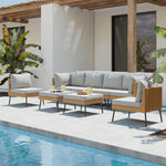 Aoxun 8-Piece Wicker Patio Furniture Set - B0GT3VF211 - Image 9