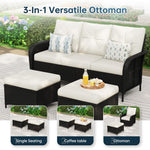 Aoxun Wicker Patio Furniture Set, 7 or 10 Pieces - B0H2XHMWG5 - Image 4