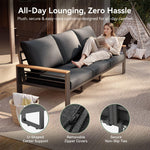 Aoxun Aluminum Patio Furniture Set