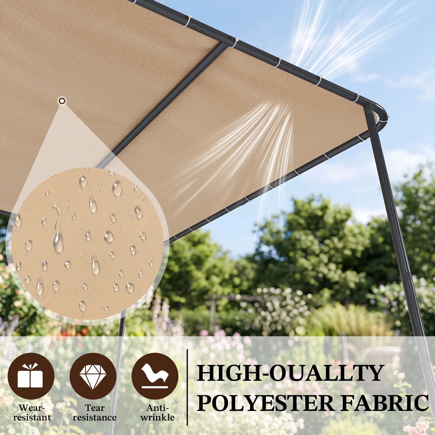 10' x 10' Lean-to Gazebo - View 3