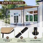 10' x 10' Lean-to Gazebo - View 2