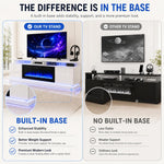Aoxun Modern Fireplace TV Stand