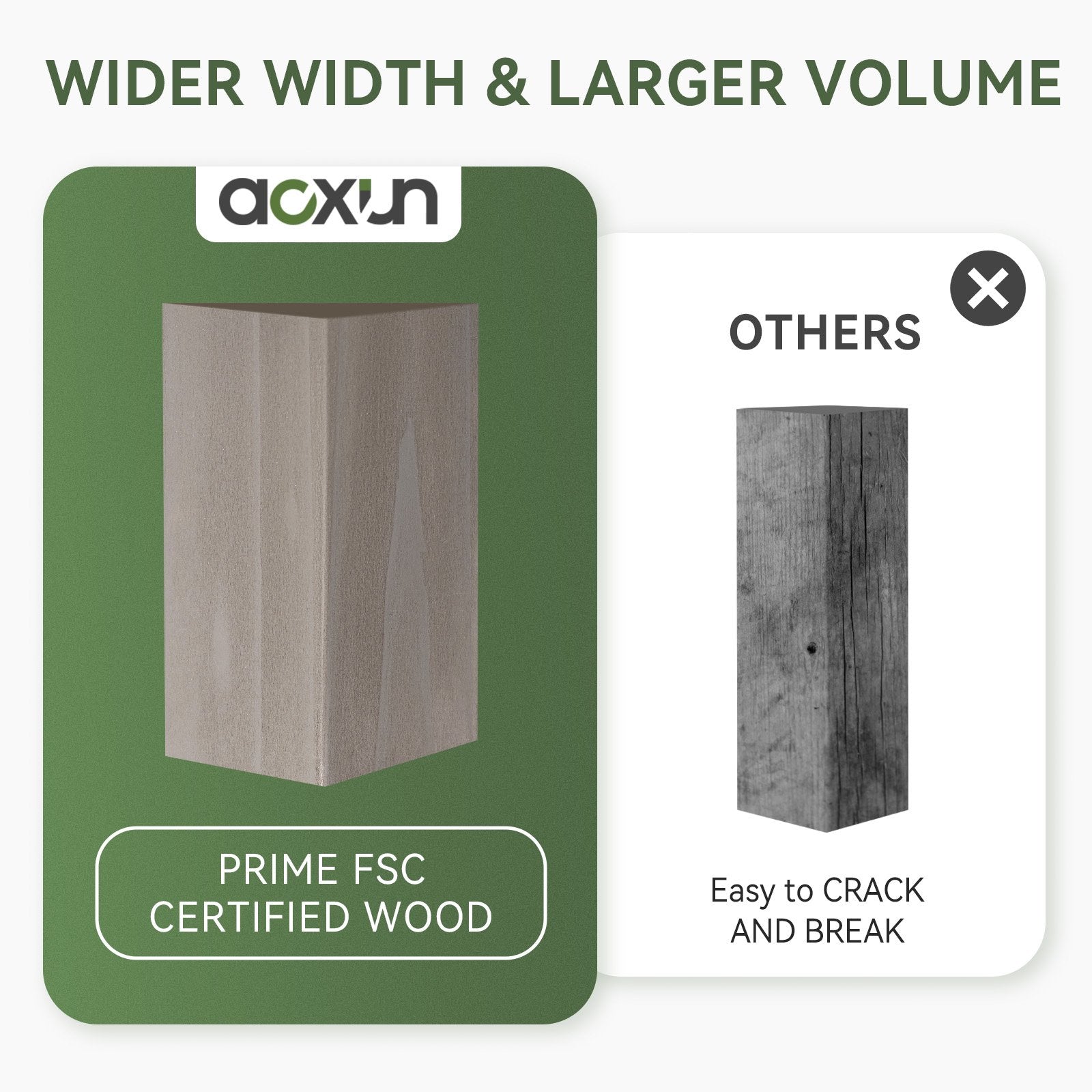 AOXUN 6' x 8' Outdoor Cedar Wood Greenhouse, Walk-in Greenhouse with Adjustable Roof Vent and Lockable Door