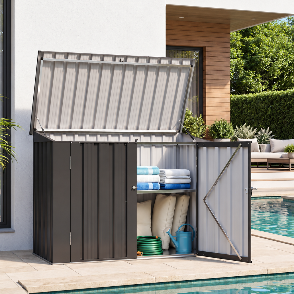 Aoxun Outdoor Storage Cabinet