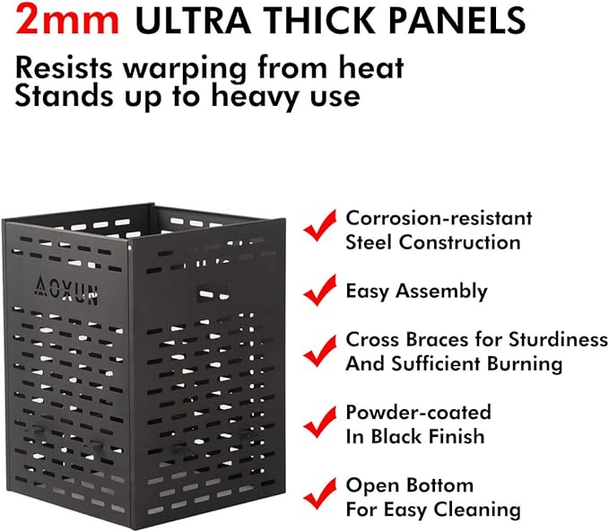 30 Inch 63 Gallon Ultra Thick Burn Barrel Burn Drum